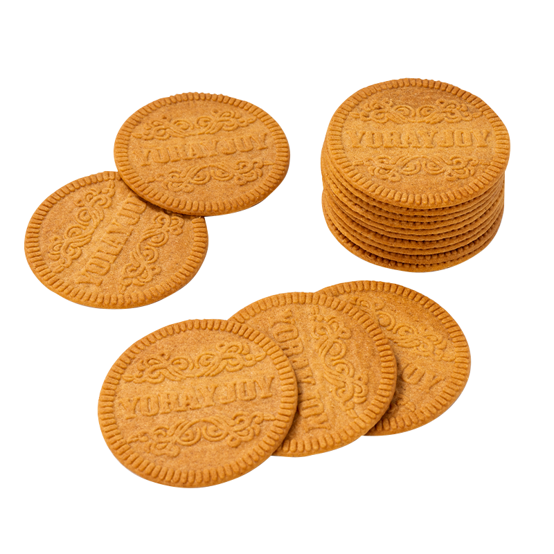 Bánh quy giòn caramel tròn Bánh quy giòn caramel tròn